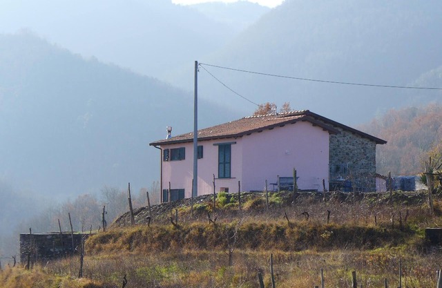 Mini-Appartement Casa Colombana mit Panoramablick