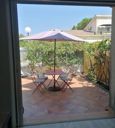 Mini villa en bord de mer avec espace extérieur