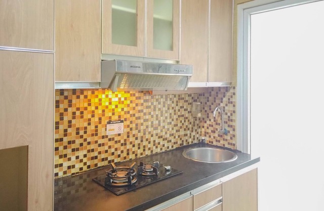 Minimalist And Combine 2Br At Green Pramuka City Apartment