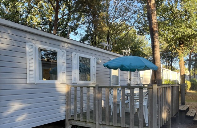Mobil-home Climatisé - TV - Terrasse - 6 Pers - "sacha" R14