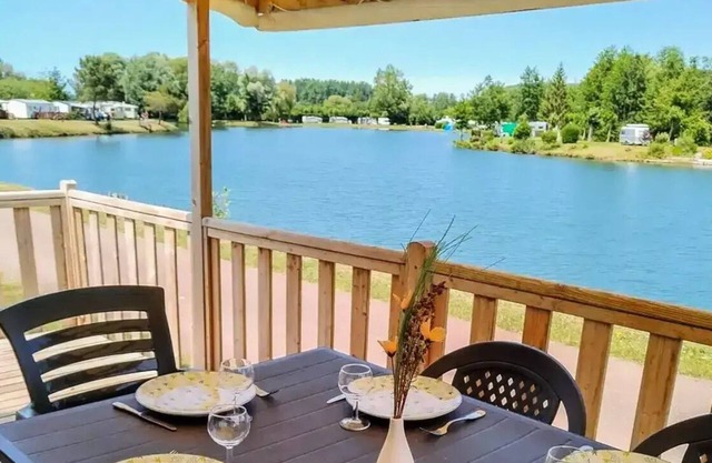 Mobil-Home Comfort Edge of Etang TV - 2 Schlafzimmer + Terrasse 4 Personen