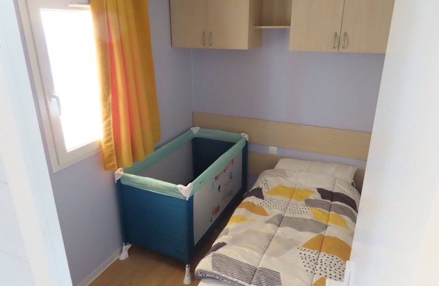 Mobile home located in a 5-star campsite in Deauville.