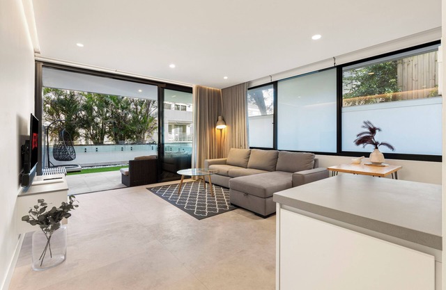 Modern 1BR Abode w/Courtyard Steps to the Beach