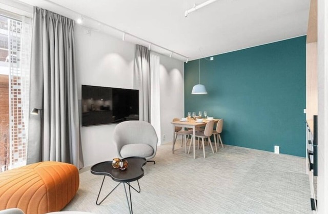 Modern 2-Bedroom Apartment with Balcony in the Heart of Lillestrøm
