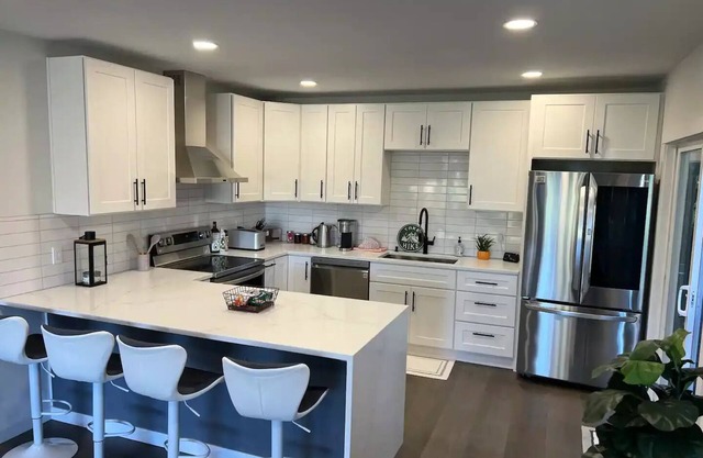 Modern 2-bedroom home with patio