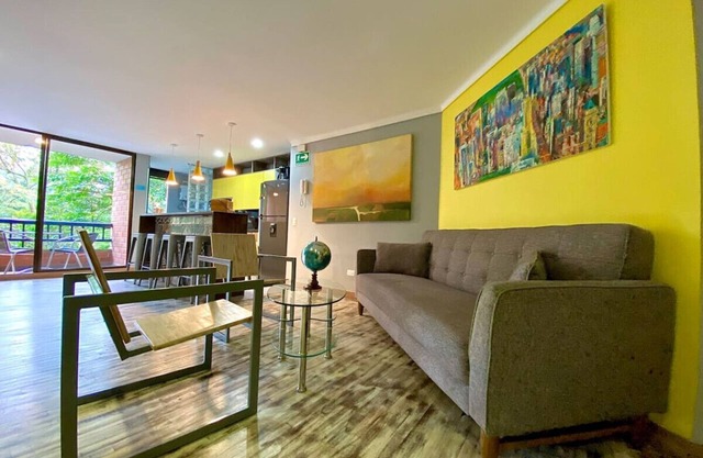 Modern 2BD apt near Provenza and Parque Lleras