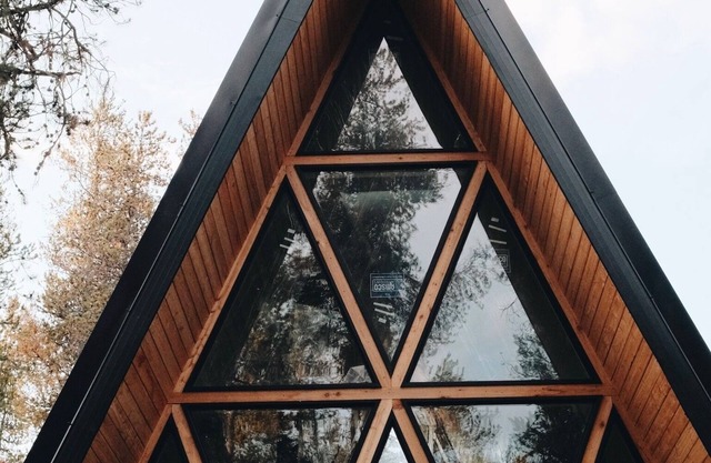 Modern A-Frame Near Yellowstone - New Construction