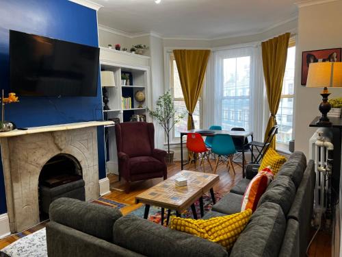 Modern Amenities and Historic Charm, 4-Bdrm Unit#1