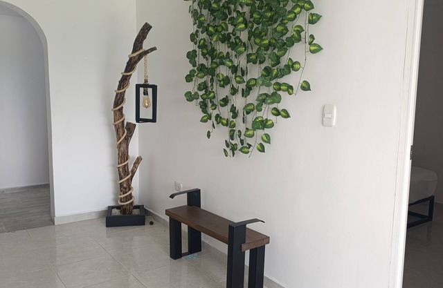 Modern and cozy finca with swimming pool, natural charm.