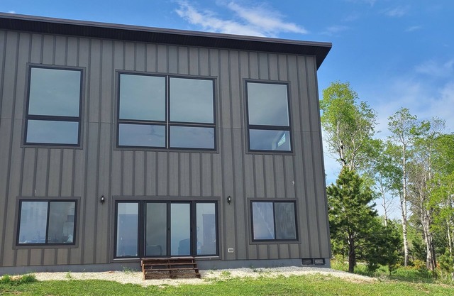 Modern cabin nestled in the Black Hills National Forest.Fall colors, biking, etc