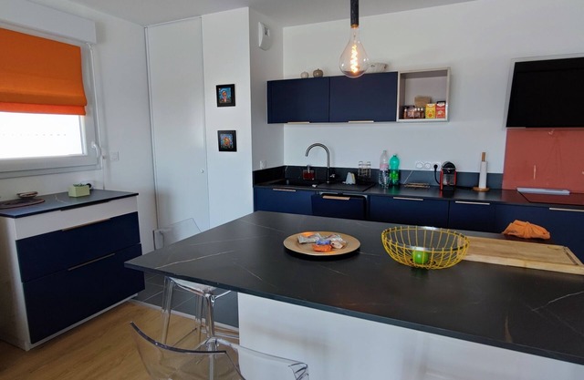 Modern city center apartment, close to the sea and forest, with large balcony