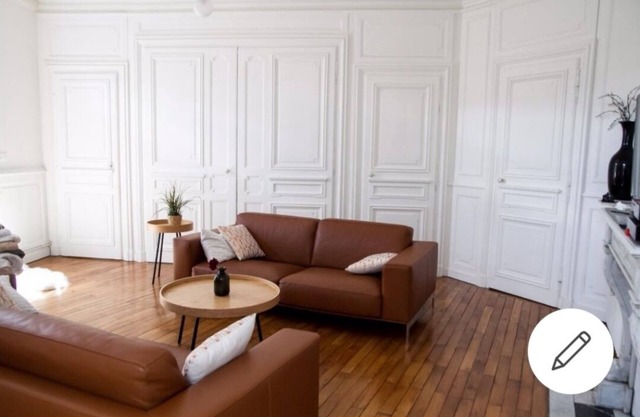 Modern Haussmann apartment Besançon downtown 160m2