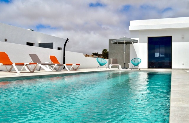 modern newly built villa