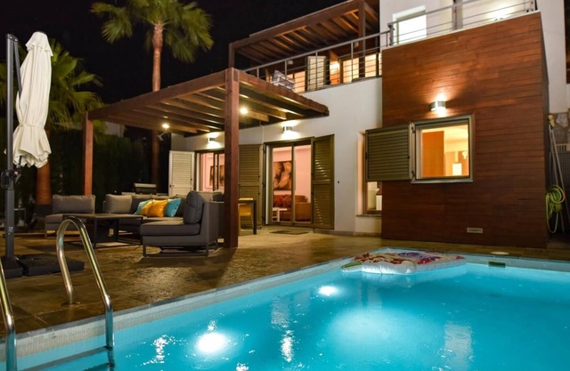 Modern property with a private pool