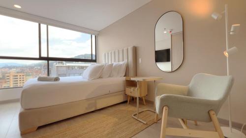 Moderno Loft con Vistas Panorámicas de la Ciudad