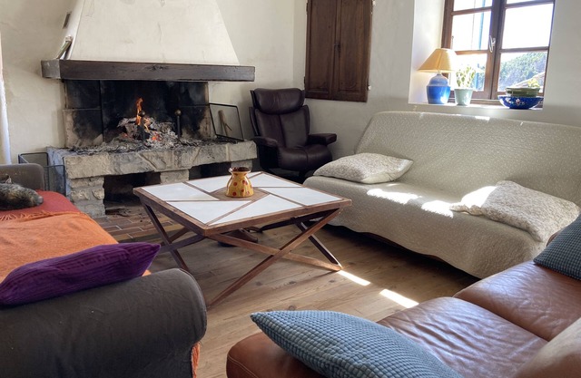 Mountain house in a small village