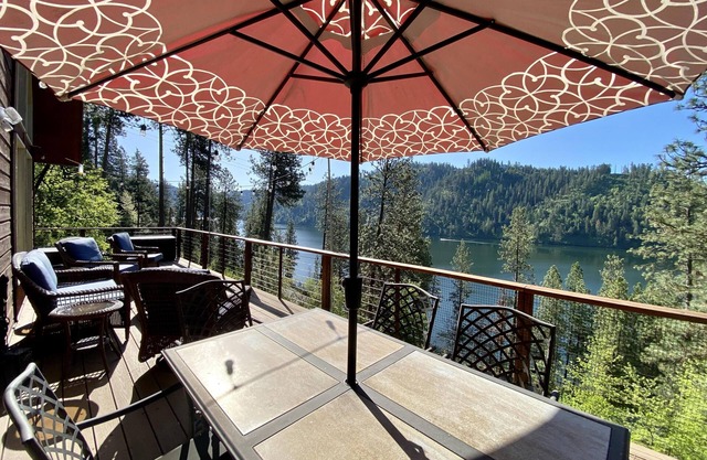 Mountainside Home with Stunning Lake Views Just Minutes from Downtown CDA