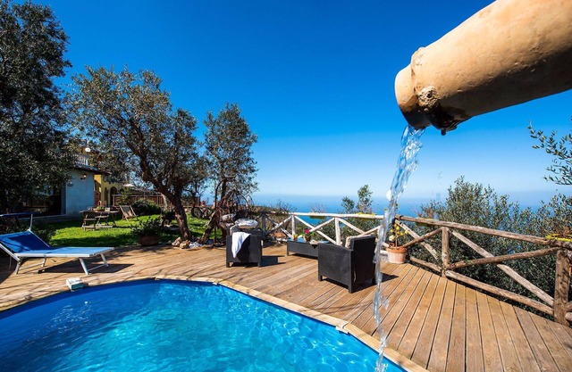 My Rental Homes - Villa Pandora in Sorrento coast with pool and sea view