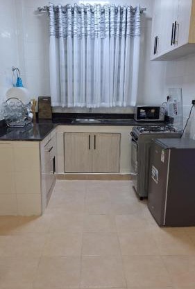 Naka Stafford near Wanjiru's