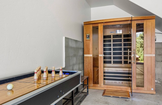 Nakai Trail Vacation Rental | 4-BR A-Frame in Kachina Village, Flagstaff | Loft Firepit Game Rm Sauna New Bathroom