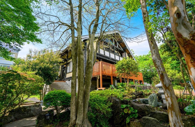 Natural cedar Amagisugi log house/Ito Shizuoka