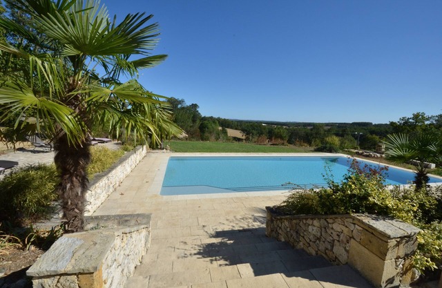 Near Bergerac, an elegant 19th century family home with swimming pool