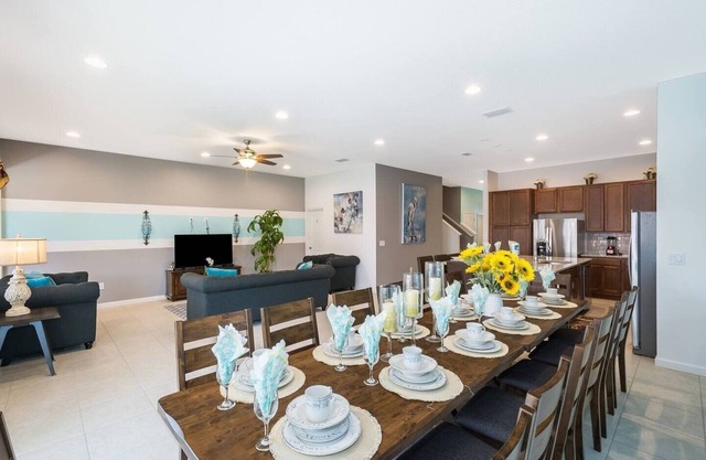 NEW! 12BR Resort Villa with Pool & Spa Near Disney