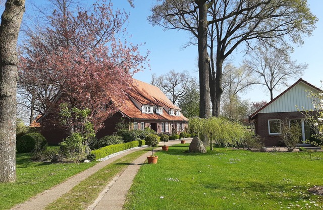 NEW - 4-star * vacation apartment - O S T E L I E B E - Landhaus "An der Oste"