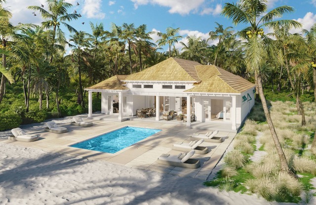 NEW 5 Bedroom Villa, BluWakes, PVT Beach, Pool, Luxury