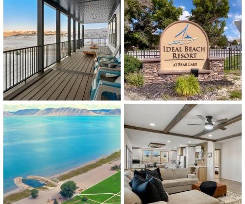 New Bear Lake Home with Beautiful Fall Views