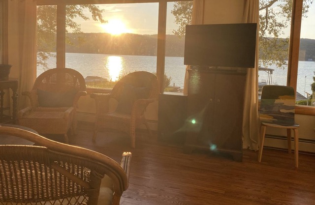 NEW Beautiful lakefront cottage on east side of Keuka lake WITH BOAT LAUNCH