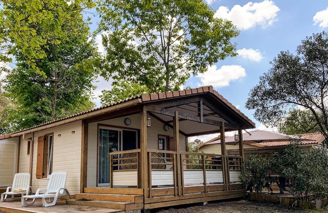 NEW CHALET 4 PERS. ANY COMFORT SOUTH LANDES SEA FOREST HEATED POOL