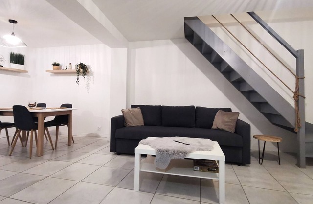 New duplex in the city center of Nemours