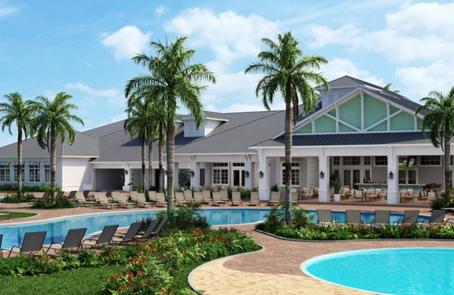 New executive home 4 bed & 3 bath with private pool in gated community. n