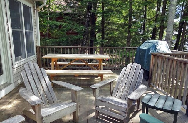 New for 2024! Spacious Frye Island Home with Lovely Beach & Sunset Views!