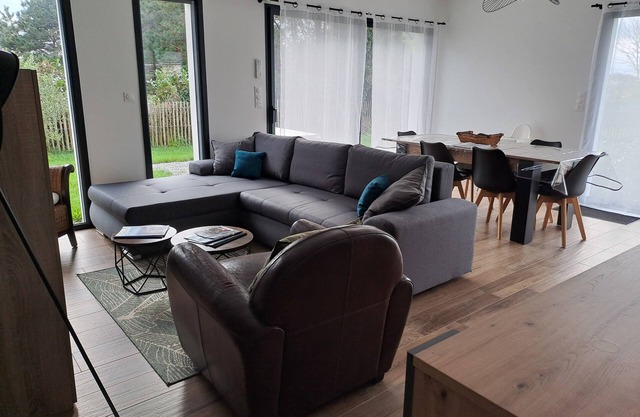 New house 2 steps from the most beautiful beaches classified Meublé de Tourisme 3*.