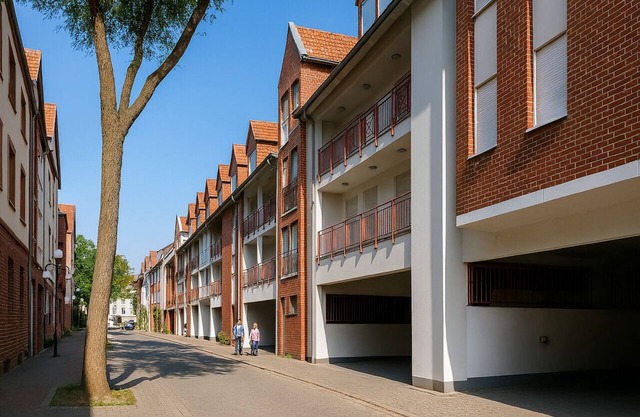 New in quiet, central location, new apartment in spa town