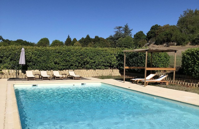 New! Renovated cottage in old mill with swimming pool