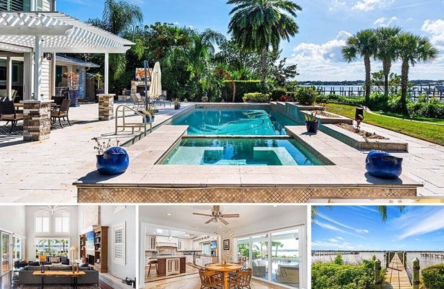 New! River House - Riverfront Pool Home - 4BR/4.5BA