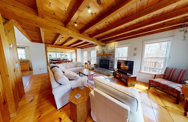 NEW! Warm, Cheery Bright and Open Vermont Country Home