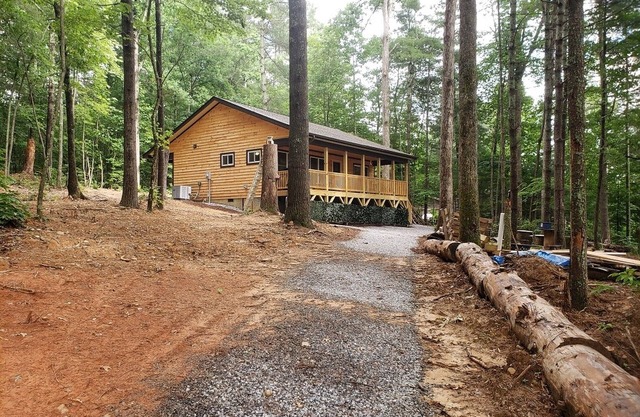 Newly built private cozy cabin 15 min to Hendersonville, Lake Lure, Chimney Rock