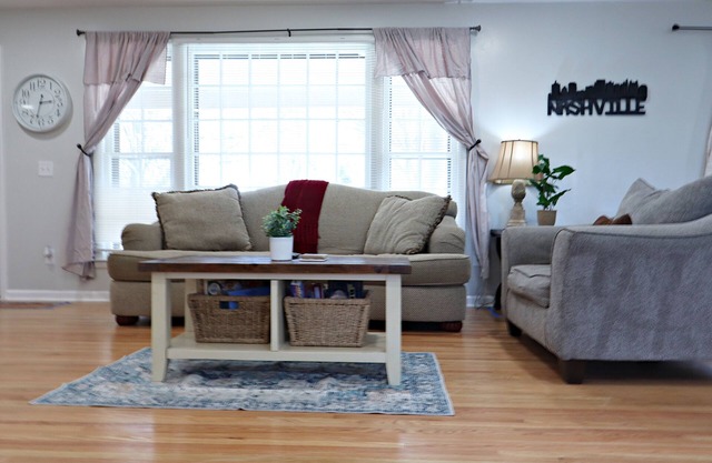 "Newly Renovated 3-Bed Duplex in Nashville w/King Bed, Large Yard & Easy Access"