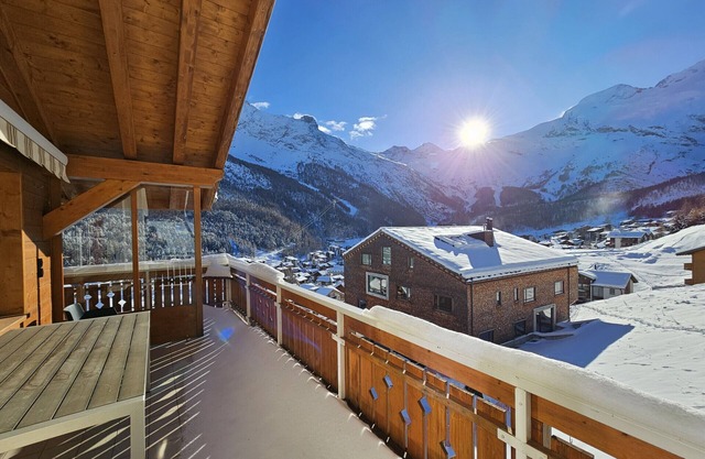 Newly renovated penthouse flat in Haus Sole with stunning views