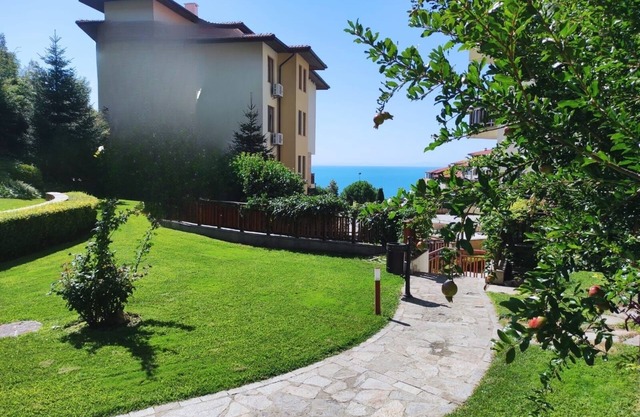 Newly Renovated Studio with Sea View Terrace in Garden of Eden Resort