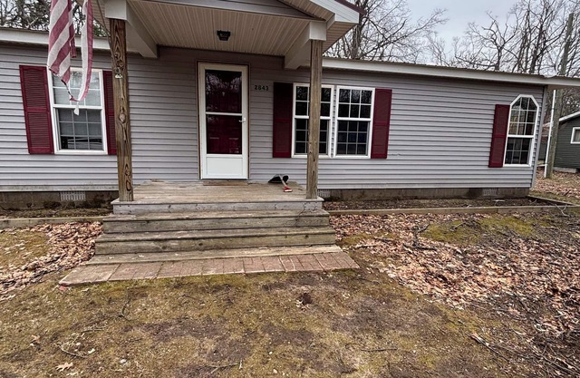 Nice 3-bedroom home in Lewiston with access to ATV/Snowmobile trails.