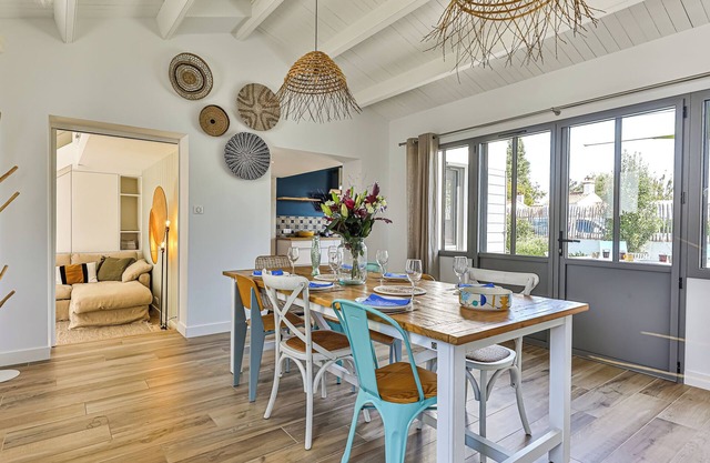 Noirmoutier-le vieil Charming house with enclosed garden 300m from the beach