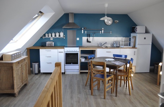 North Finistere. Landéda. Seaside and beach studio