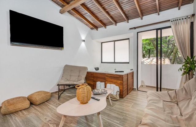 NOWA Cumbiana Apt - with Hot Tub on Provenza's Main Street