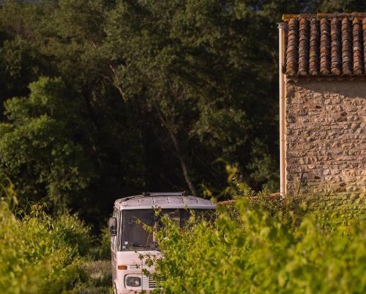 Nuit insolite au milieu des vignes