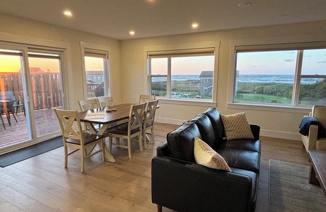 Ocean view cottages with direct beach access